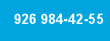 926 984-42-55 926 984-42-55